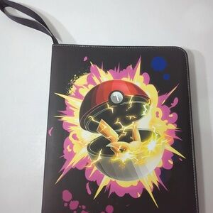 NEW- Pokemon Trading Card Binder Case Sleeve Pocket 40 Pages (360 pockets)